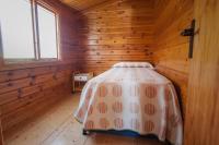Cama o camas de una habitación en Camping & Bungalows Ligüerre de Cinca