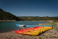 Paisaje cerca de este camping