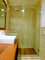 Koupelna v ubytování Apartamentos Nazareno