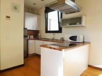 Kuchyň nebo kuchyňský kout v ubytování Apartamentos Nazareno