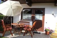 Patio alebo iná vonkajšia časť ubytovania Gästehaus Friedl