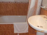 Kúpeľňa v ubytovaní Hostal Restaurante Hermanos Zamora