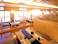 Restaurace v ubytování Hirugami Grand Hotel Tenshin