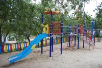 Herní místnost nebo prostor pro děti v ubytování Camping de Cervera de Buitrago