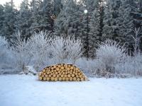 Pension-Greimelbacherhof during the winter