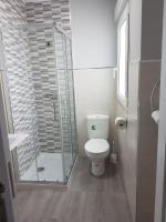 Koupelna v ubytování Hostal Goyesco Plaza