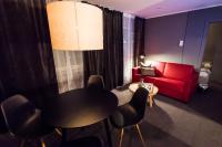Posezení v ubytování Breidablikk Guesthouse