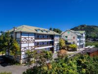 an aerial view of a building at Jun Yue Hanging Garden Resort in Ren&#39;ai