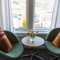 Posezení v ubytování Breidablikk Guesthouse