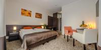 Posteľ alebo postele v izbe v ubytovaní Hotel Emocja SPA