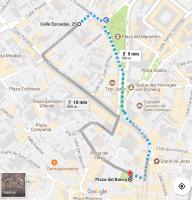 Půdorys ubytování Apartamento Los Olivos Jerez