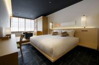 hotel kanra kyotoにあるベッド