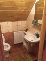 A bathroom at Privat Greta