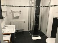 Koupelna v ubytování Hotel Bellini