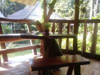 Balkón nebo terasa v ubytování Koh Kood Little Hut