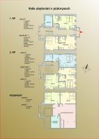 Půdorys ubytování Penzion, apartmany Florian