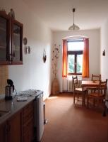 Kuchyň nebo kuchyňský kout v ubytování Penzion, apartmany Florian