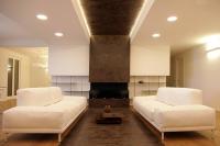 A bed or beds in a room at Agriturismo Colle della Pace