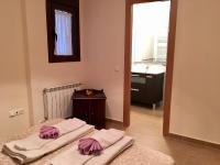 Postel nebo postele na pokoji v ubytování Apartamentos Rurales Flor De Lavanda