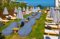 Vonkajšia záhrada v ubytovaní Harma Boutique Hotel