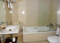 Koupelna v ubytování Hotel Millan
