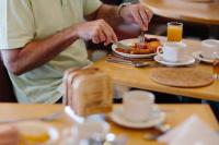 Mad på hotellet eller i nærheden