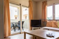 TV a/nebo společenská místnost v ubytování Argo Apartments Rethymno