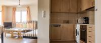Kuchyň nebo kuchyňský kout v ubytování Argo Apartments Rethymno
