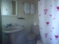 A bathroom at Hotel Solpor