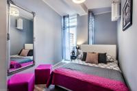 Posteľ alebo postele v izbe v ubytovaní ClickTheFlat Tamka Street Apart Rooms