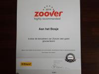 Certifikát, hodnocení, plakát nebo jiný dokument vystavený v ubytování Vakantiewoning "Aan het Bosje" ZOUTELANDE - Strand 200m !