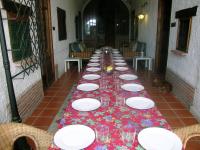Restaurace v ubytování Casas Cueva y Cortijo La Tala en Guadix