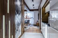 Televízia a/alebo spoločenská miestnosť v ubytovaní Apartament Szymaszkowa Relax Ski Odkryj Zakopane