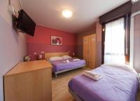 Posteľ alebo postele v izbe v ubytovaní Hotel Albi