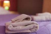Posteľ alebo postele v izbe v ubytovaní Hotel Albi