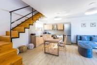 Kuchyň nebo kuchyňský kout v ubytování Summer Villas Crete