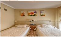 Posteľ alebo postele v izbe v ubytovaní Hotel Sierra de Araceli Lucena
