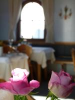 Postel nebo postele na pokoji v ubytování Hotel Fischachstubn