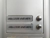 The floor plan of Amira Luxury Apartments