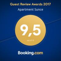 Certifikát, ocenenie alebo iný dokument vystavený v ubytovaní Apartment Sunce
