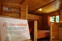 Půdorys ubytování Cabañas de Madera Sanabria