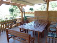 A balcony or terrace at Gasthof Steiner