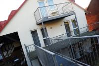 Balkón nebo terasa v ubytování Gasthaus Jütte