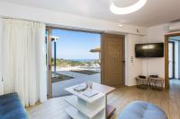 TV a/nebo společenská místnost v ubytování Summer Villas Crete