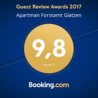 Certifikát, hodnocení, plakát nebo jiný dokument vystavený v ubytování Apartman Forstamt Glatzen Kladska