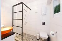 Kúpeľňa v ubytovaní Pomorskie Apartamenty Biała Mewa