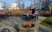 Budynek, w którym mieści się apartament