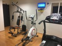 Posilňovňa alebo fitness centrum v ubytovaní Levidi Suites