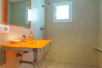 A bathroom at Jeronimo