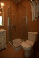 Koupelna v ubytování Hostal Rural Elosta